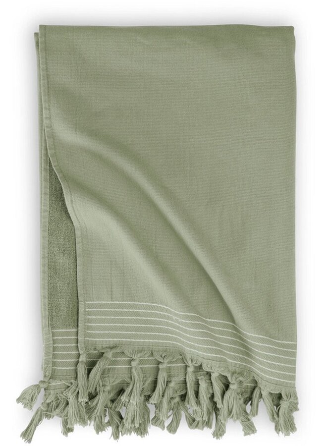 Walra Hamamdoek Soft Cotton Groen - Katoen