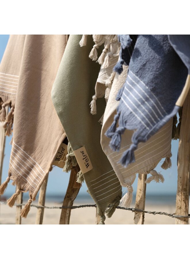 Walra Hamamdoek Soft Cotton Groen - Katoen
