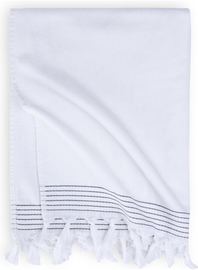 Hamamdoek Soft Cotton Wit - Katoen