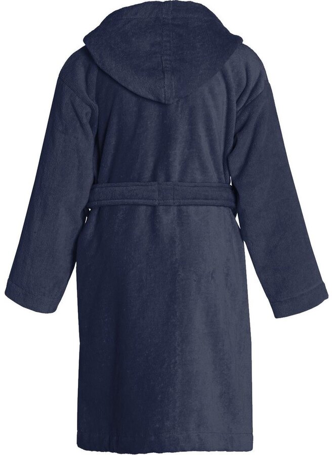 Seahorse Badjas Kinder Pure Indigo - Badstof Katoen