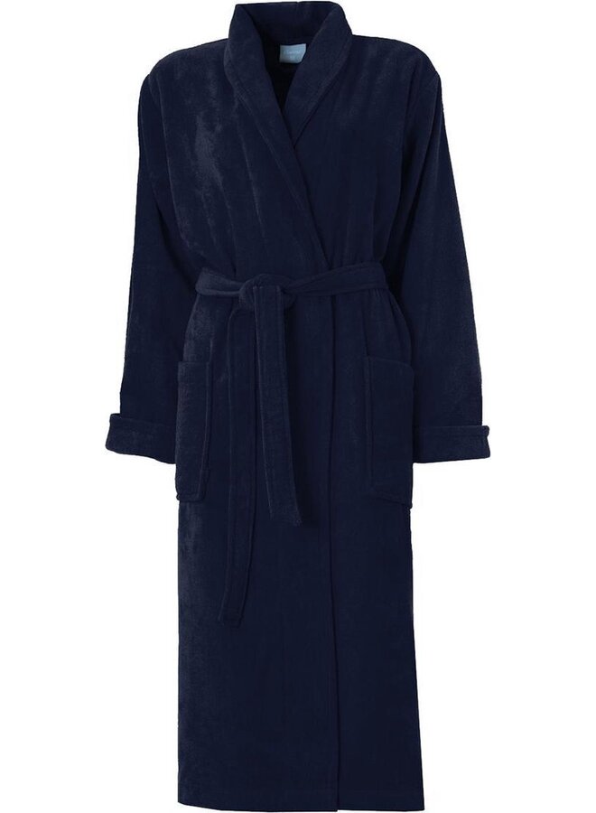 Badjas Pure Indigo - Badstof Katoen