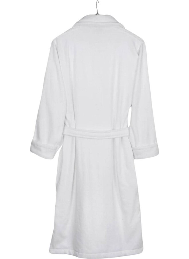 Walra Badjas Casual Robe Wit - Velours