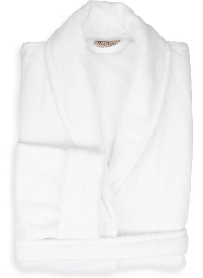 Walra Badjas Casual Robe Wit - Velours