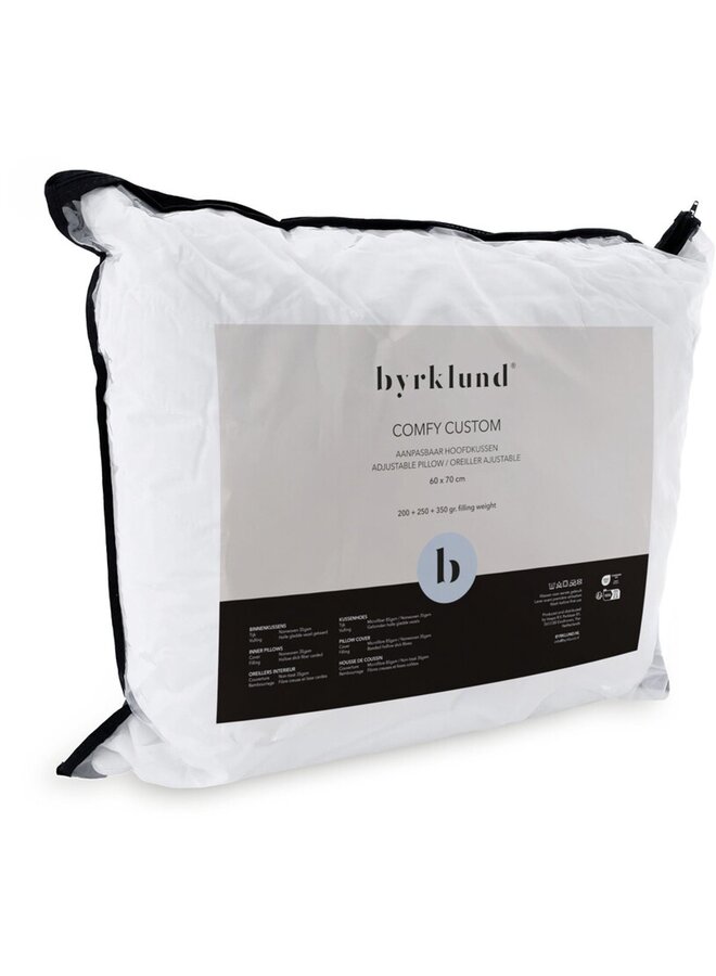 Byrklund Hoofdkussen Comfy Custom - Siliconen Vezels