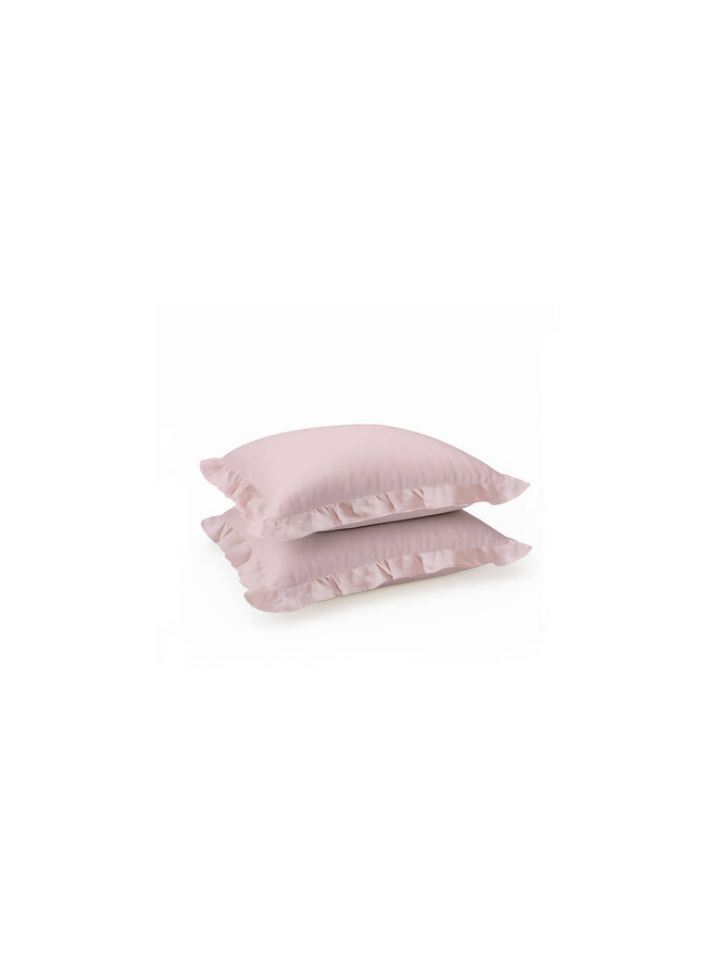 Kussenslopen Candy Clouds Roze - Gerecycled Katoen/Polyester