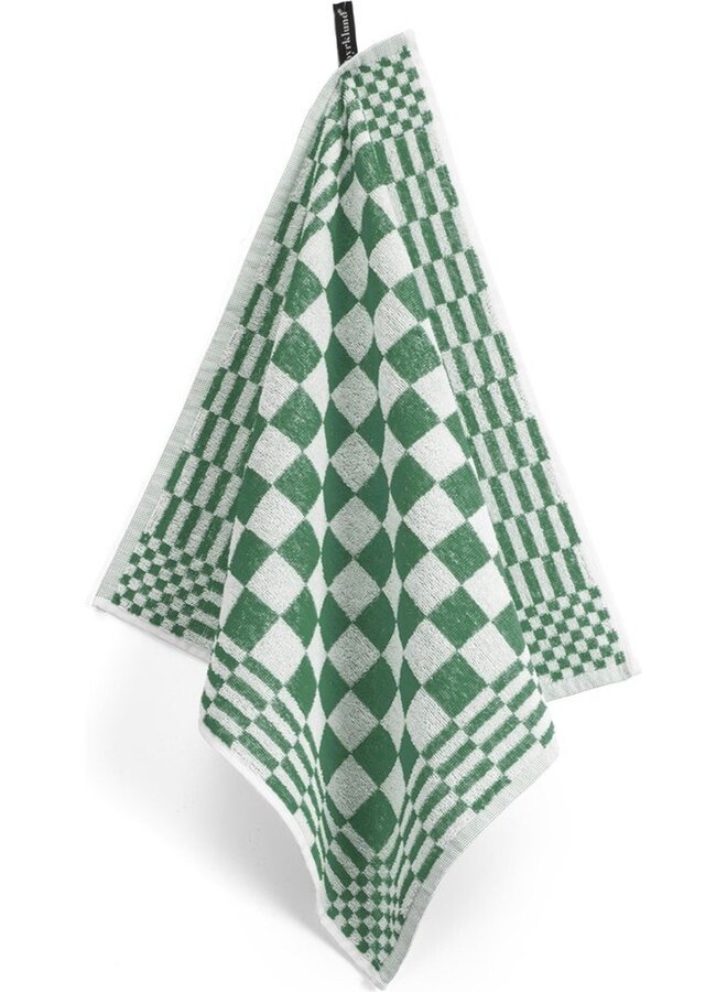 Byrklund Keukendoek Clean & Fresh Groen - Set Van 6 - Katoen