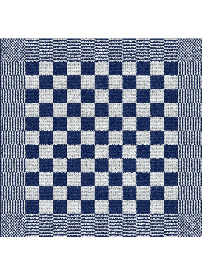 DDDDD Keukendoek Barbeque Blauw - Set Van 6 - Katoen
