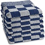 DDDDD Keukendoek Barbeque Blauw - Set Van 6 - Katoen