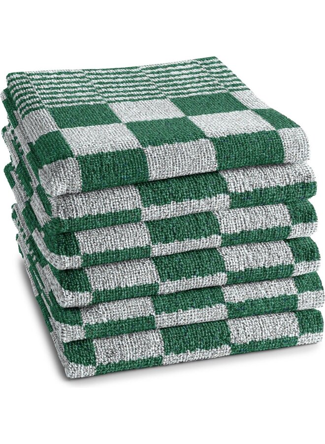 Keukendoek Barbeque Groen - Set Van 6 - Katoen