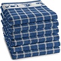 DDDDD Keukendoek Dutchie Blauw - Set Van 6 - Katoen