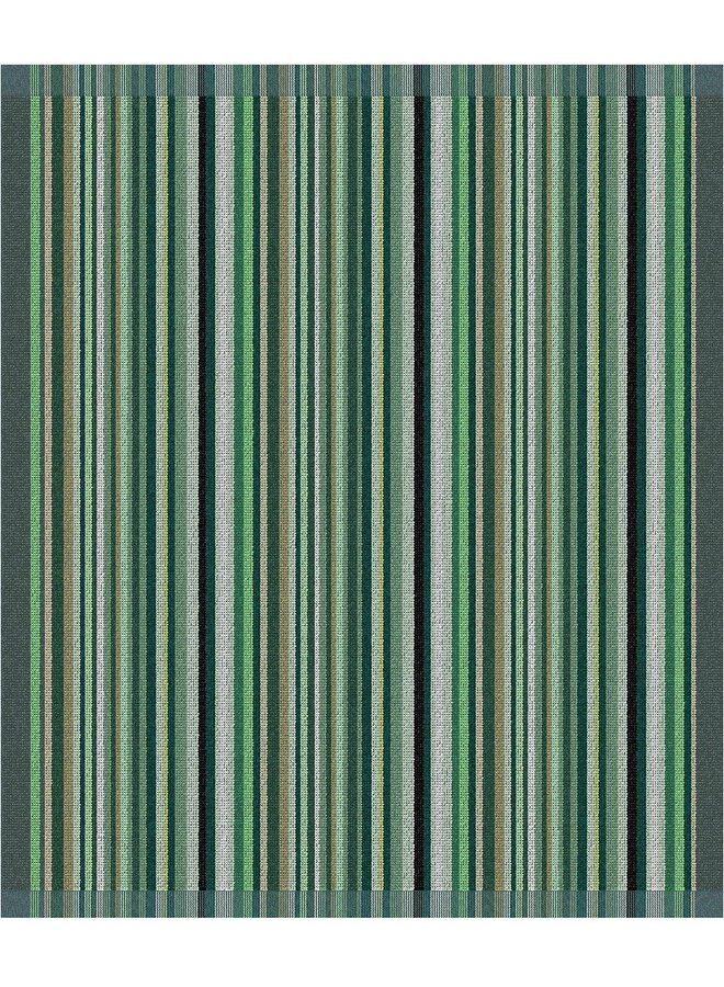 DDDDD Keukendoek Over The Rainbow Groen - Set Van 6 - Katoen