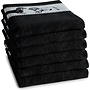 DDDDD Keukendoek Saar Zwart - Set Van 6 - Katoen
