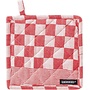 DDDDD Pannenlap Barbeque Rood - Set Van 2 - Katoen