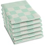 DDDDD Theedoek Barbeque Pastel Groen - Set Van 6 - Katoen