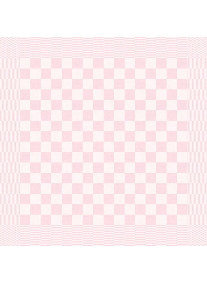 DDDDD Theedoek Barbeque Pastel Roze - Set Van 6 - Katoen