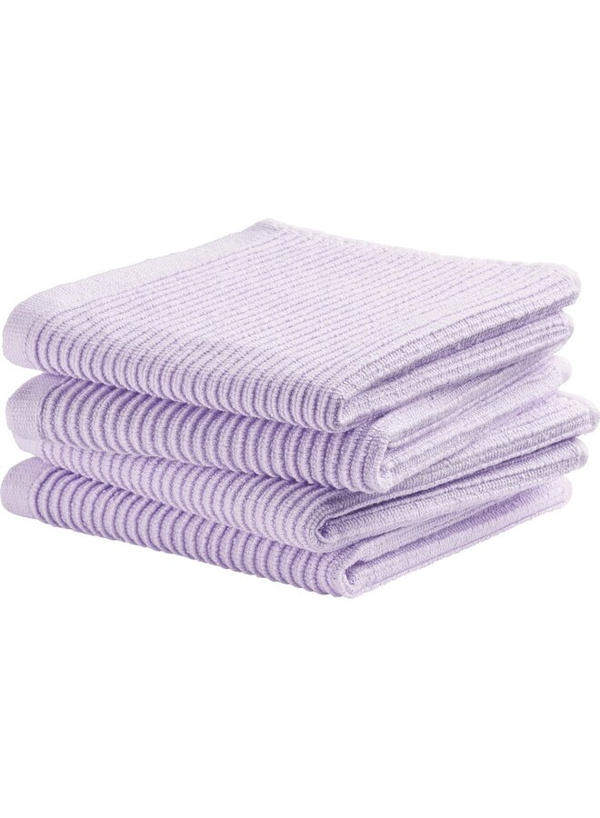 DDDDD Vaatdoek Basic Pastel Lila - Set Van 4 - Katoen