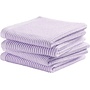 DDDDD Vaatdoek Basic Pastel Lila - Set Van 4 - Katoen