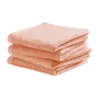 DDDDD Vaatdoek Basic Pastel Perzik - Set Van 4 - Katoen