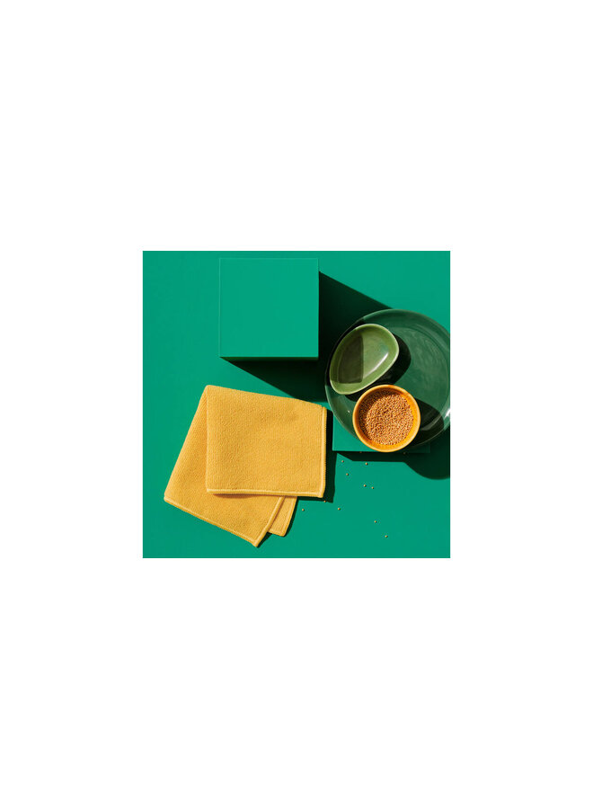 DDDDD Vaatdoek Billie Geel - Set Van 6 - Polyester