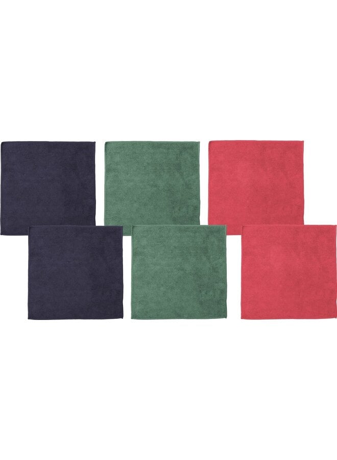 DDDDD Vaatdoek Billie Multicolor - Set Van 6 - Polyester