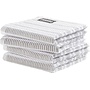 DDDDD Vaatdoek Stripe Licht Grijs - Set Van 4 - Katoen