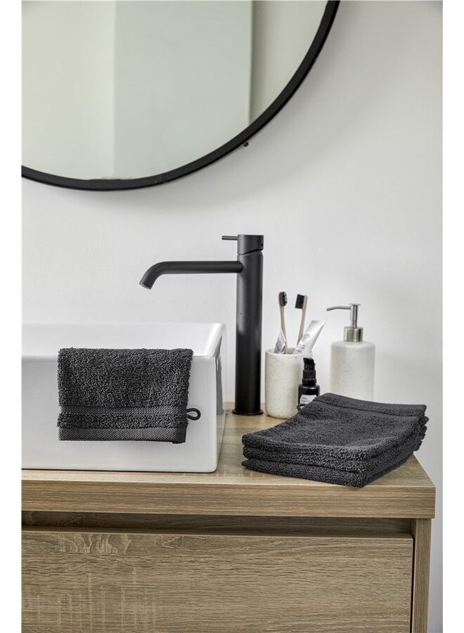 Byrklund Badtextiel Bath Basics Antraciet - Katoen