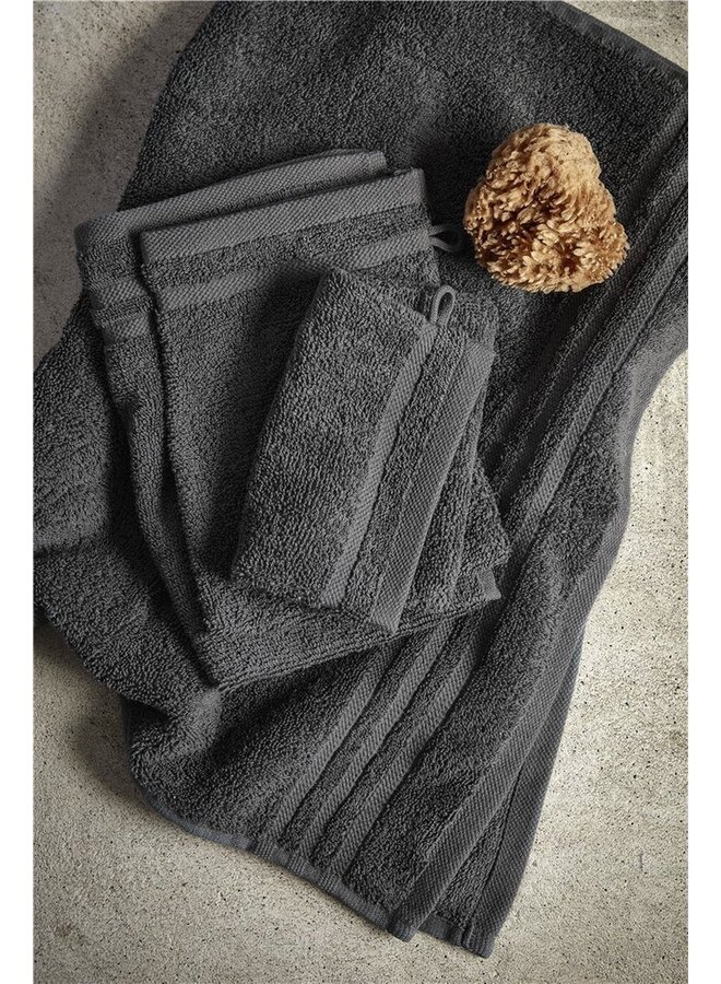 Byrklund Badtextiel Bath Basics Antraciet - Katoen