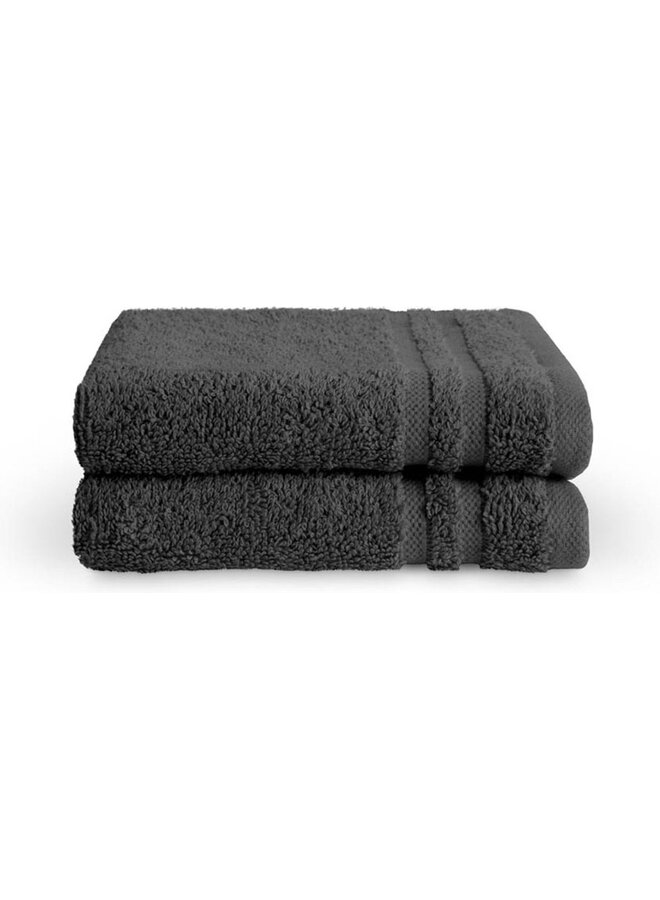 Byrklund Badtextiel Bath Basics Antraciet - Katoen