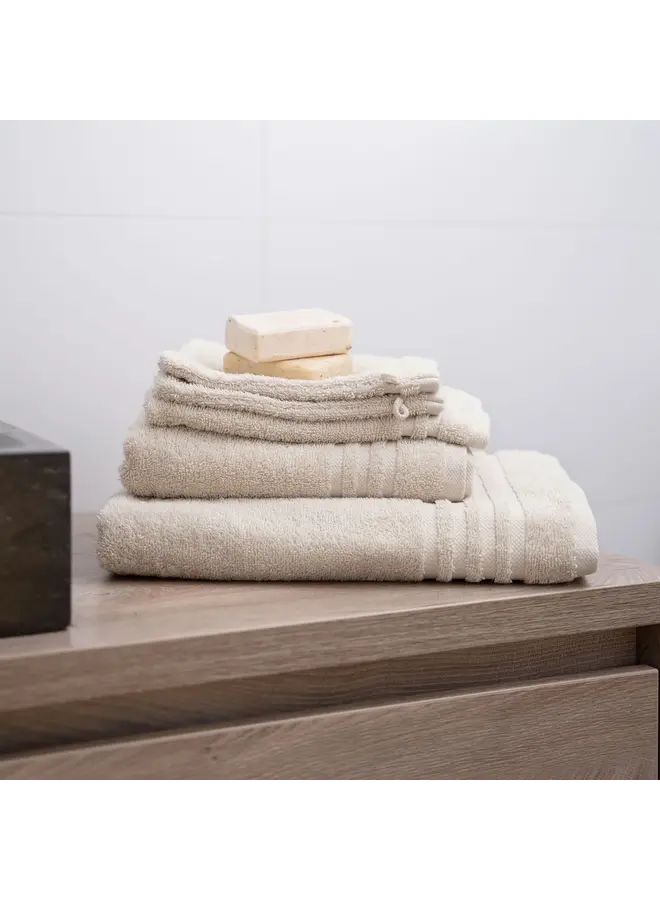 Badtextiel Bath Basics Beige - Katoen