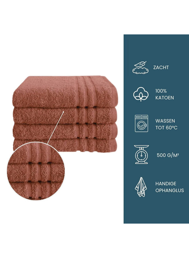 Byrklund Badtextiel Bath Basics Terra - Katoen