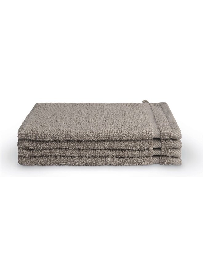 Byrklund Badtextiel Bath Basics Taupe - Katoen
