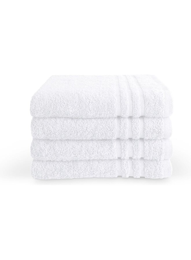 Badtextiel Bath Basics Wit - Katoen