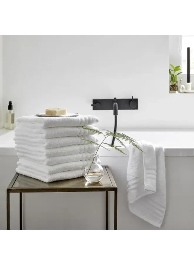 Byrklund Badtextiel Bath Basics Wit - Katoen