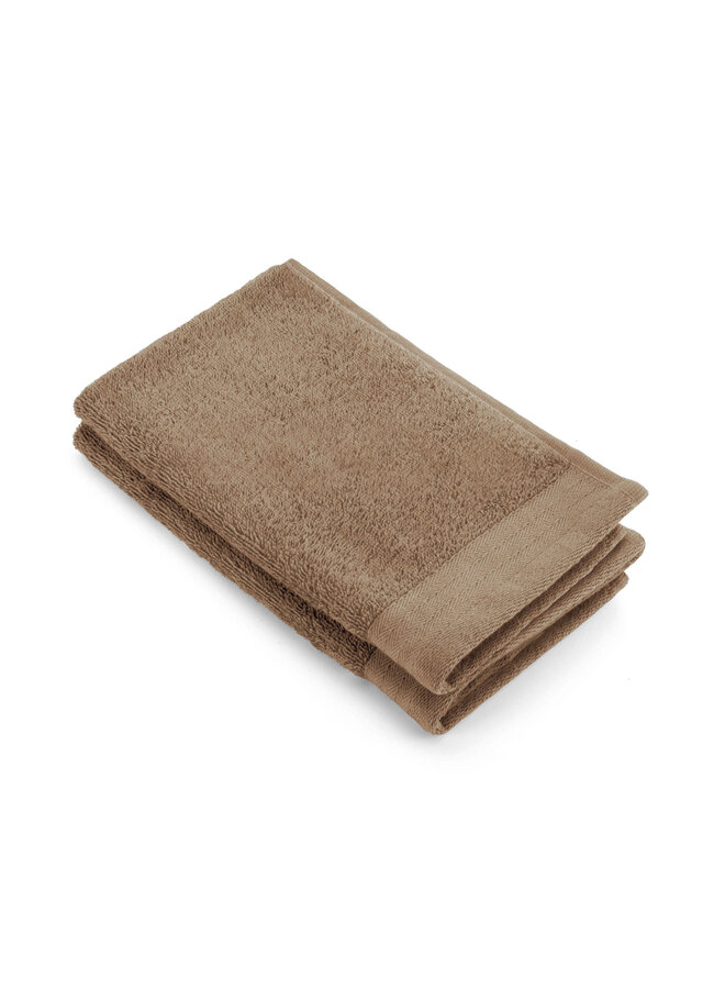 Walra Badtextiel Soft Cotton Bruin - Katoen