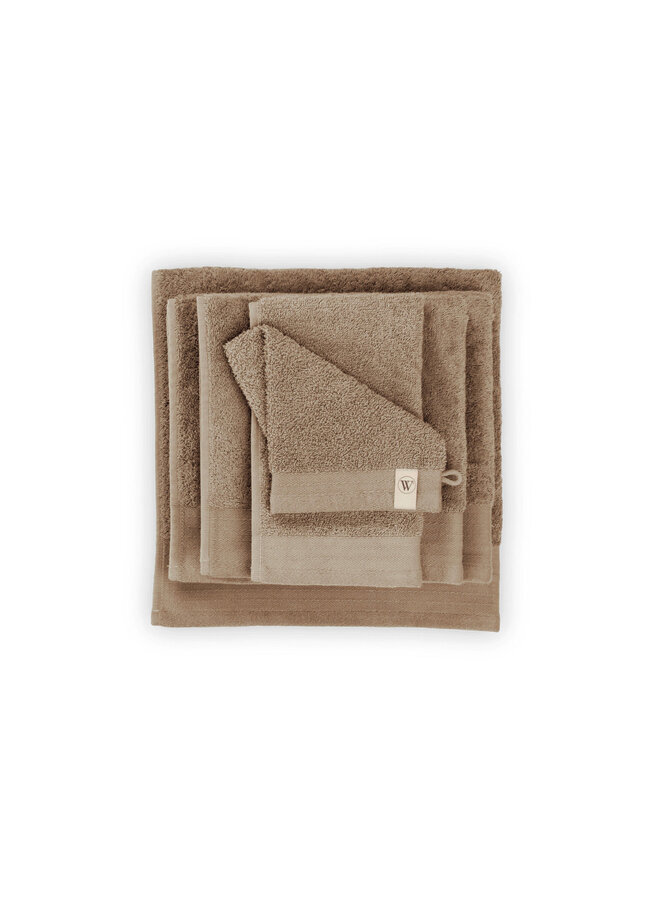Walra Badtextiel Soft Cotton Bruin - Katoen
