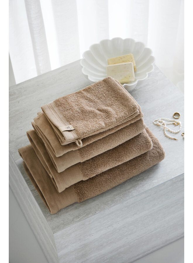 Walra Badtextiel Soft Cotton Bruin - Katoen