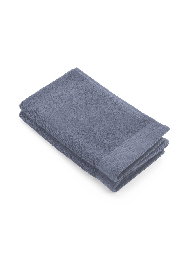 Badtextiel Soft Cotton Indigo - Katoen