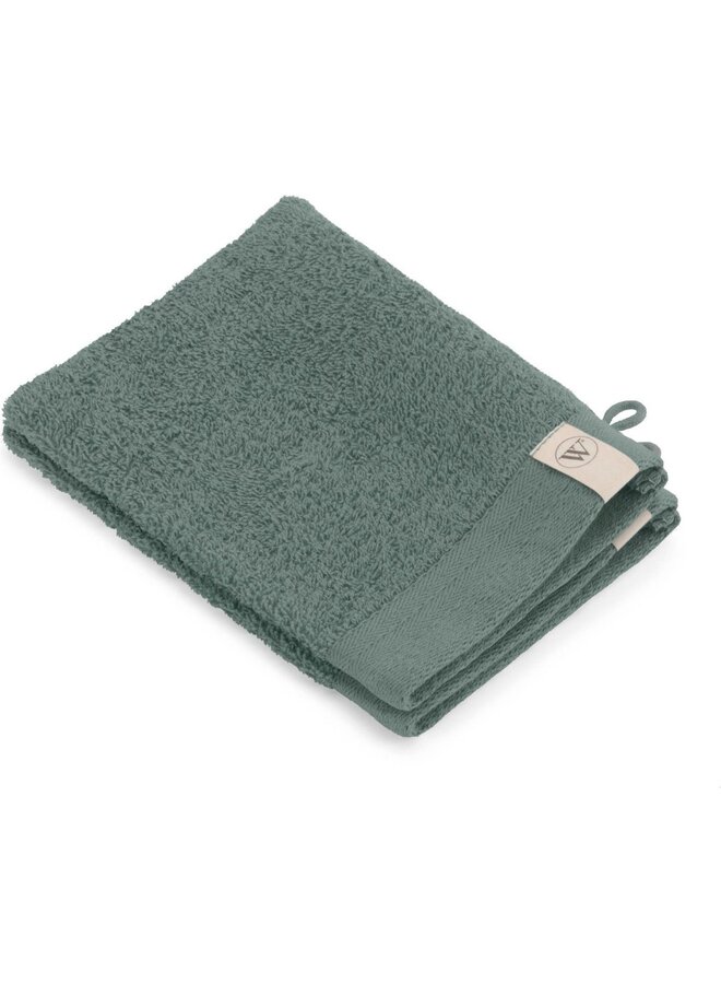 Walra Badtextiel Soft Cotton Legergroen - Katoen