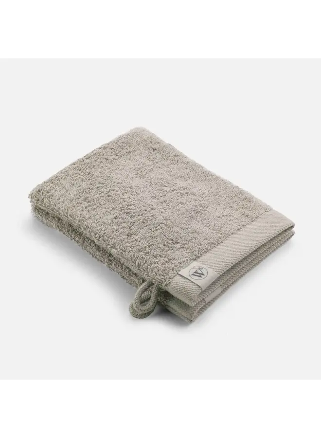 Walra Badtextiel Remade Cotton Taupe - Gerecyled Katoen