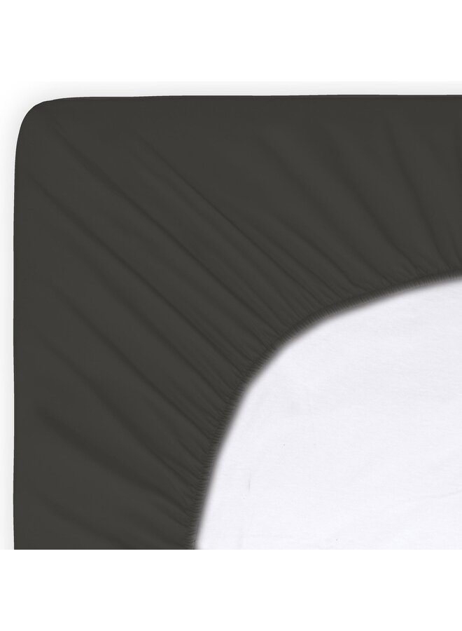 Byrklund Hoeslaken Bed Basics Antraciet - Katoen