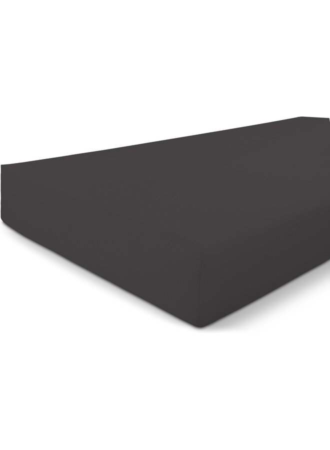 Hoeslaken Bed Basics Antraciet - Jersey