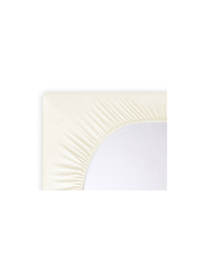 Byrklund Hoeslaken Bed Basics Creme - Jersey