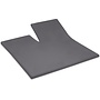Cinderella Hoeslaken Splittopper Antraciet - Dubbel Jersey