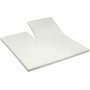 Cinderella Hoeslaken Splittopper Ivoor - Dubbel Jersey