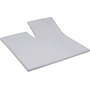 Cinderella Hoeslaken Splittopper Lichtgrijs - Dubbel Jersey