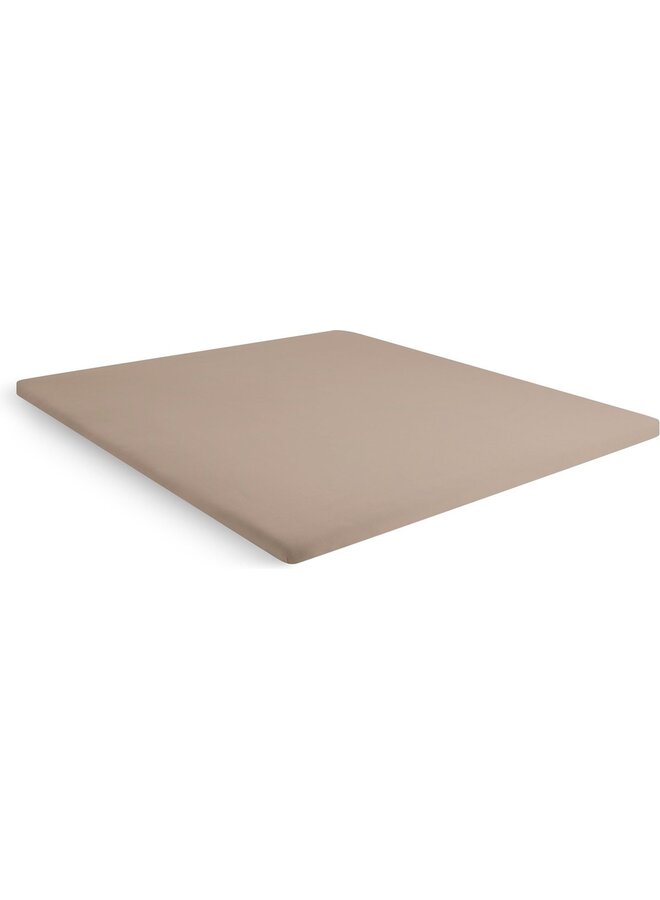Cinderella Hoeslaken Topper Taupe - Jersey