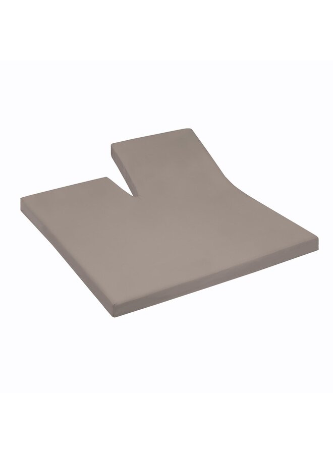Cinderella Hoeslaken Splittopper Taupe - Jersey