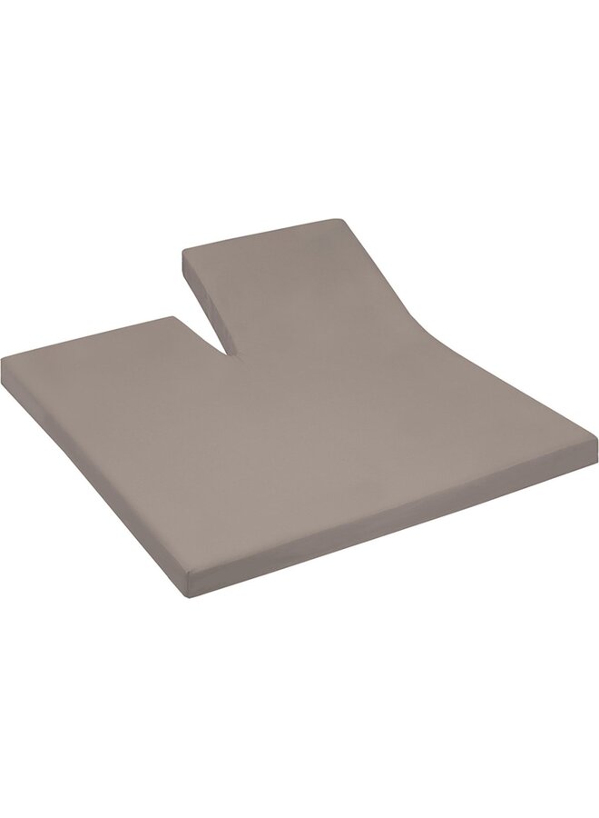 Cinderella Hoeslaken Splittopper Weekend Taupe - Katoen