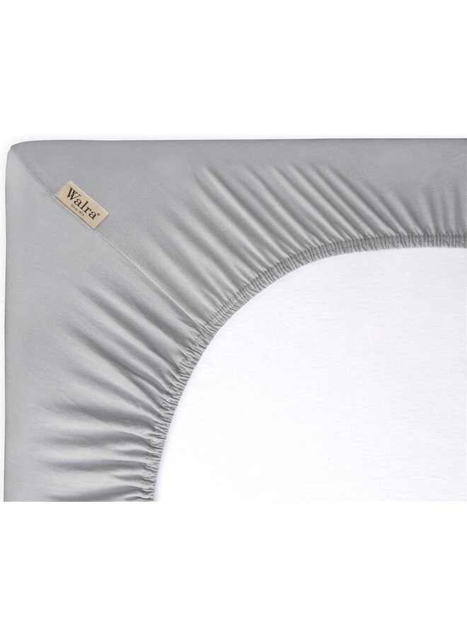 Walra Hoeslaken Stretch Grijs  - Jersey