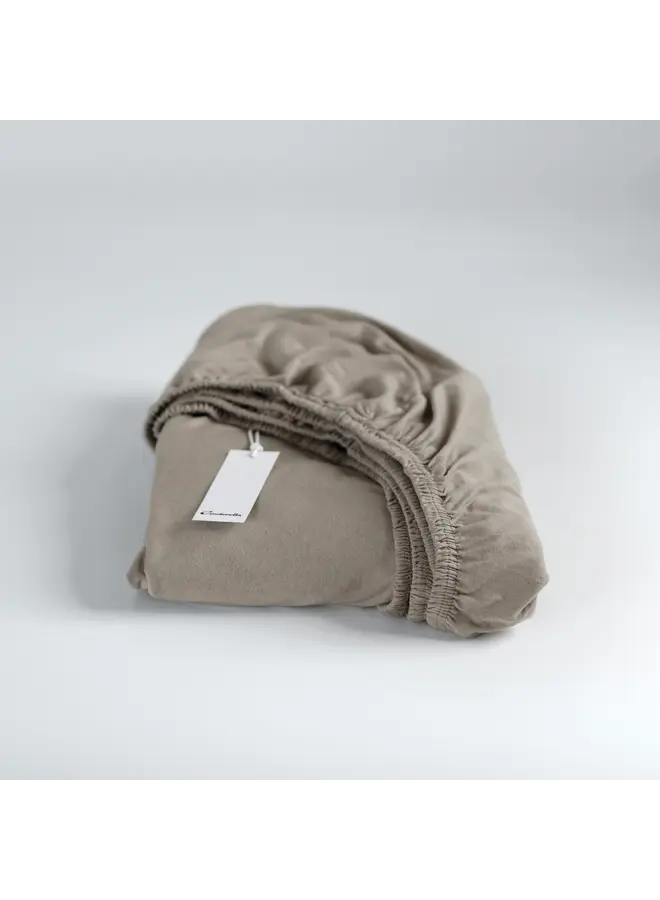 Cinderella Hoeslaken Taupe - Jersey